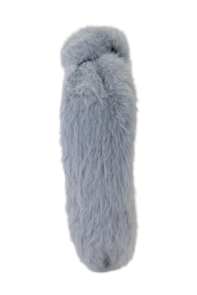 Lote 2 diademas de terciopelo de piel sintética Anna para mujer gris polvo azul Foto 4 de 4