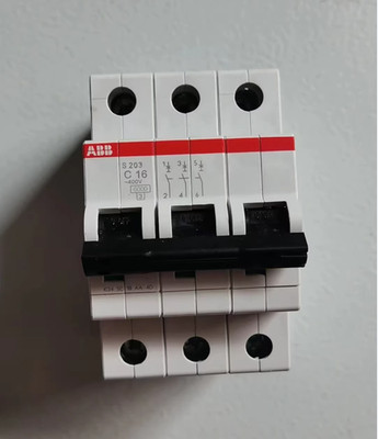 1PC NEW ABB Circuit breaker S203-C20 C25 C32 C40 C4 C50 C63 C80 C100 3P #LL