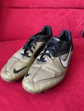 Nike CTR360 Maestri II FG – Gold/White/Black – Size 9 US–Classic Control Boot