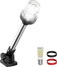 12 Inches Anchor Light Stern Lights for Boats LED 12 Inches, Daylight White 