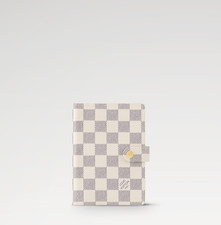 LOUIS VUITTON Agenda PM Damier Azur Day Planner Cover R20706 LV Authentic New
