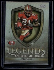 Frank Gore 2025 Topps Chrome Legends of the Gridiron #LOG-18-Refractor