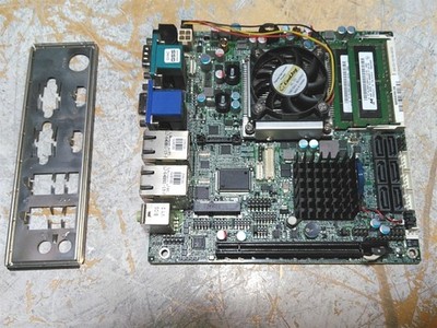 Burnt IEI KINO-QM57A-R10 V1.0 Industrial Motherboard Core i5 2.3GHz 8GB See DESC