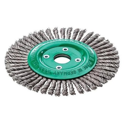 Lessmann Pipeline Brush 48 Knots 178 x 22.2mm Bore Stainless Steel Wire LES4758
