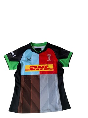 Castore Harlequins Rugby Shirt Damen Uk18 2023 Pro Player GPS