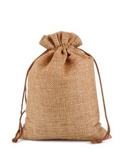 40pcs Burlap Gift Bags Drawstring Wedding Favors Hessian Jute Jewelry Pouch