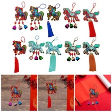 Chinese New Year Horse Ornament Hanging Pendant for Holiday Home Celebration