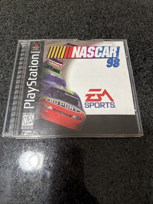 Nascar 98 EA Sports Sony Playstation 1 PS1 Complete racing game CIB 