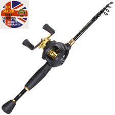 Baitcasting Fishing Rod and Reel Set 1.8M 2.1M 2.4M Carbon Ultralight Fishing Ro