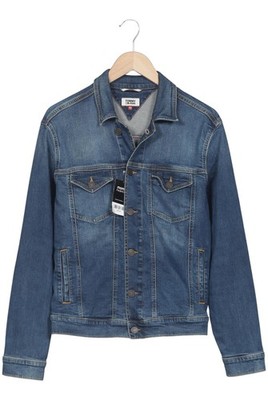 Tommy Jeans Jacke Herren Anorak Jacket Kurzmantel Gr. XS Baumwolle Blau #m6laxnj