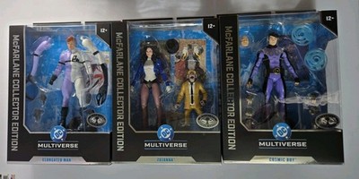 DC MULTIVERSE COLLECTOR EDITION PLATINUM LOT X 3
