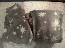 Marks And Spencers Grey Fleece Pyjamas M Medium pjs 