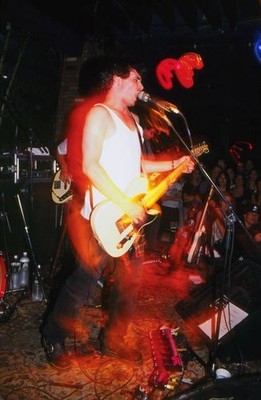 American musician Jeff Buckley performs on stage at the Wetlands P - Old Photo