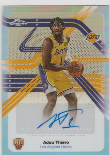2025 Topps Signature Adou Thiero Base (RAW)