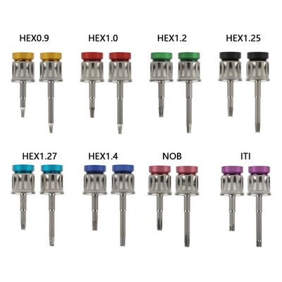 Dental Implant Abutment Hand Driver Hex Screwdriver Nobel/Straumann/Adin/Osstem