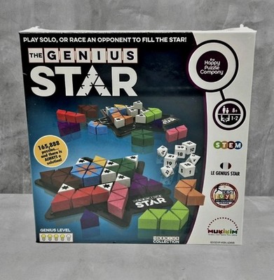 Genius Star Puzzle Game STEM Ages 8+ The Happy Puzzle Company NEW Sealed 