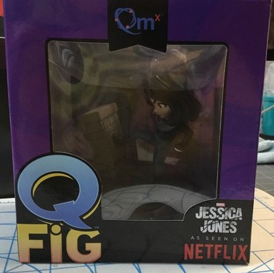 Marvel QMx Q-Fig   Jessica Jones Figure Diorama   Netflix Loot Crate 2017