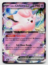 Lillie's Clefairy ex 056/159 Double Rare Journey Together