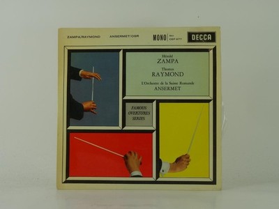 HEROLD ZAMPA THOMAS RAYMOND FAMOUS OVERTURES SERIES (30) 2 Track 7'' Single inclu