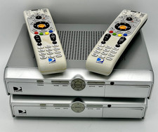 Two 2 Direct TV D11-100 TV Satellite Box Receivers with 2 Remotes