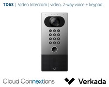 Verkada TD63 Video Intercom   5MP - NEW  SEALED  VERIFIED UNCLAIMED
