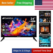24 inch 768P DLED Smart WebOS TV | Small Television with chromecast Built in ...