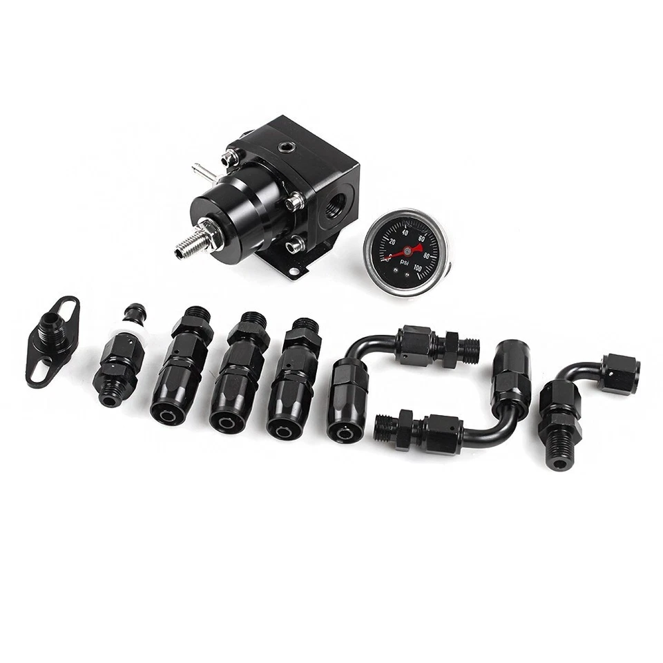 For Honda Civic SOHC Manifold FPR Gauge Line Hose D15 D16 D17 D Series Fuel Rail - Image 3 of 4