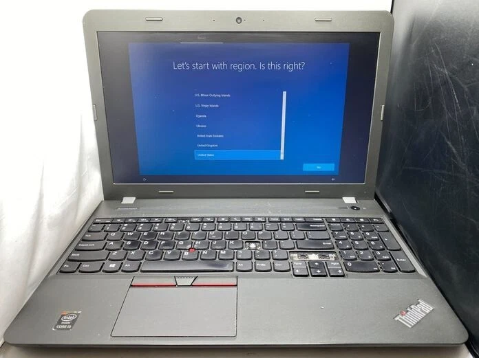 Lenovo ThinkPad E550 15.6" Intel Core i3-5005U @2.00GHz 8GB RAM 256GB SSD - Image 3 of 4