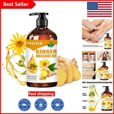 Soothing Ginger Oil Massage Oil for Lymphatic Drainage  Aromatherapy Benefits