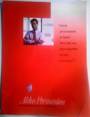1989 Aldus Persuasion Broschüre + PageMaker Für OS/2 Flyer