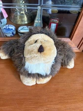 Vtg Ape Orangutan Gorilla Baby Plush 6 Inch Brown Stuffed Animal Plush SCMC