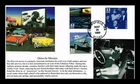 US COVER DRIVE-IN MOVIES CELEBRATE CENTURY FIRST DAY ISSUE COMBO S&T CACHETS
