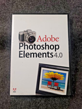Adobe Photoshop Elements 4.0 Software CD Used w/ serial  C18B3 