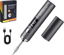Cordless Soldering Iron Kit, USB-C Rechargeable Solder Pen for Electronics 