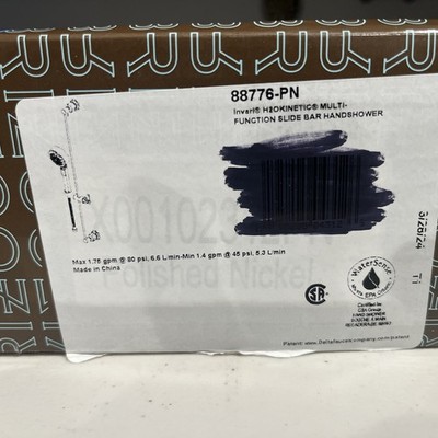 Brizo 88776-PN Invari Multi Function Slide Bar HandShower Polished Nickel New