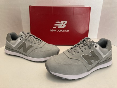 #ad New Balance 574 Men’s Gray Golf Shoes MG574LG Size 13 amp; 12 READ DESCRIPTION $29.37