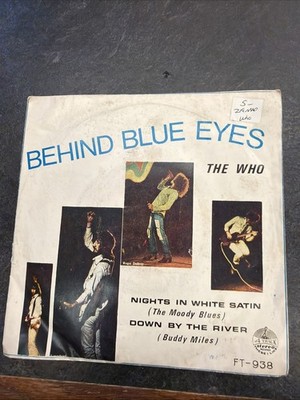 The Who  Behind Blue Eyes  + Buddy Miles & Moodies - THAILAND 3 TR. EP 45 FT-938