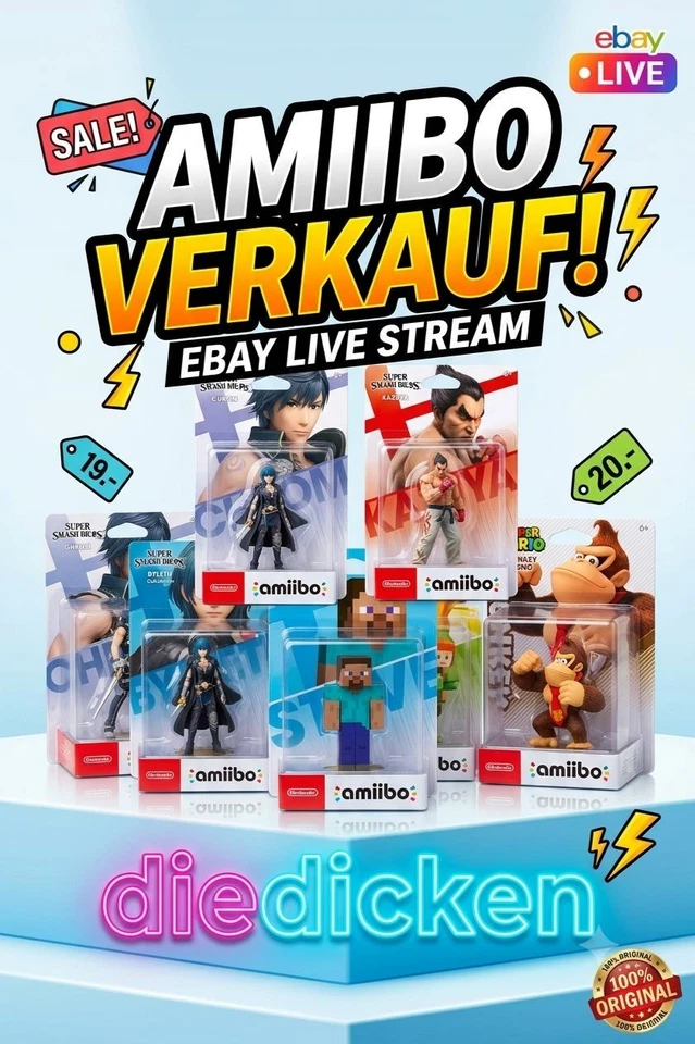 Amiibo Figuren ab 1€