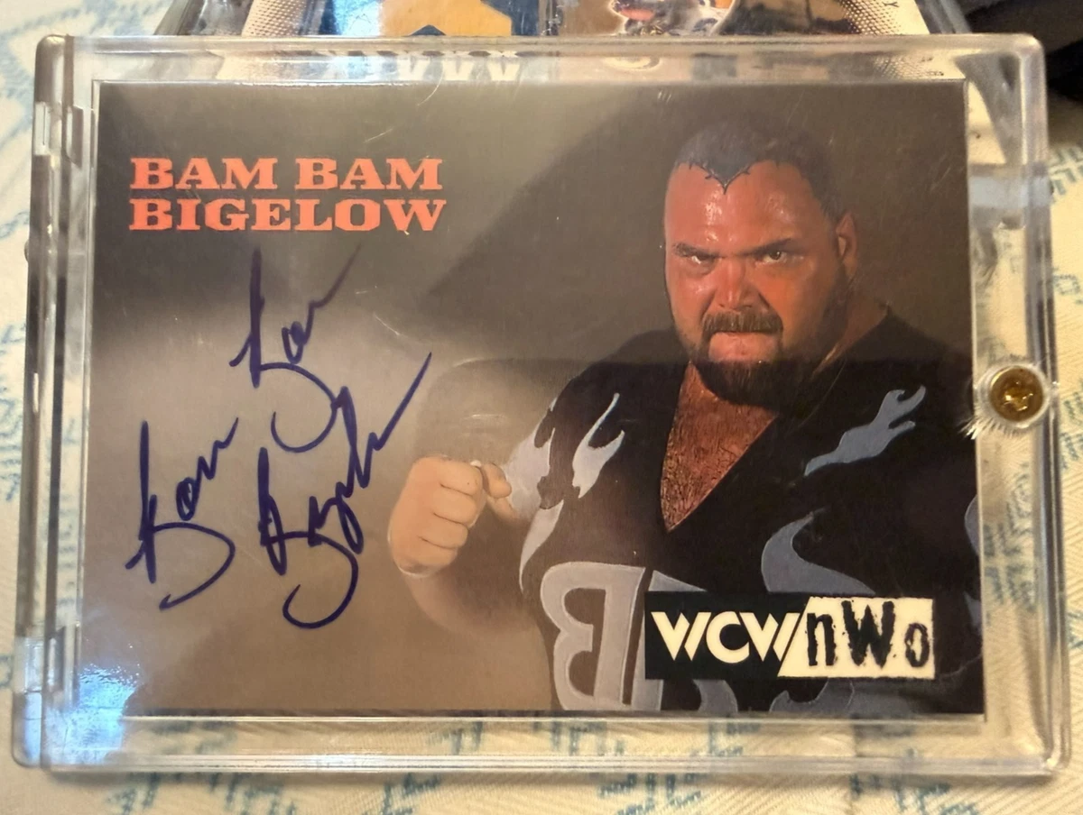World Wrestling Championship (WCW) Wrestling Topps Autographed