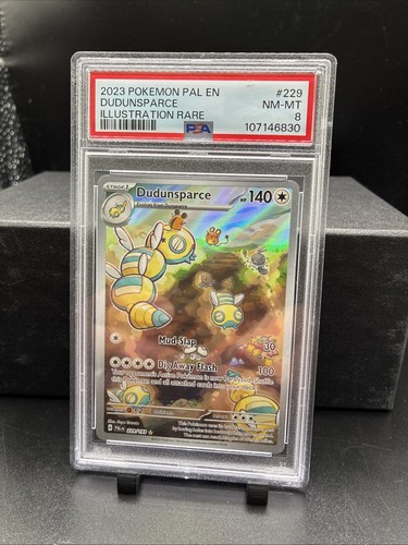 Dudunsparce graded PSA 8 for sale on eBay