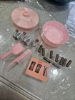 Vintage Barbie Hair Accessories Lot Brush Comb Curlers Bobby Pins Mattel