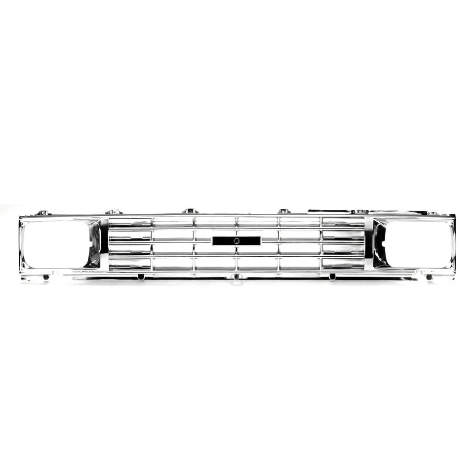 Fits 1984-1986 Toyota Pickup New Front Grille Assembly Chrome Plastic TO1200129 - Image 2 of 4