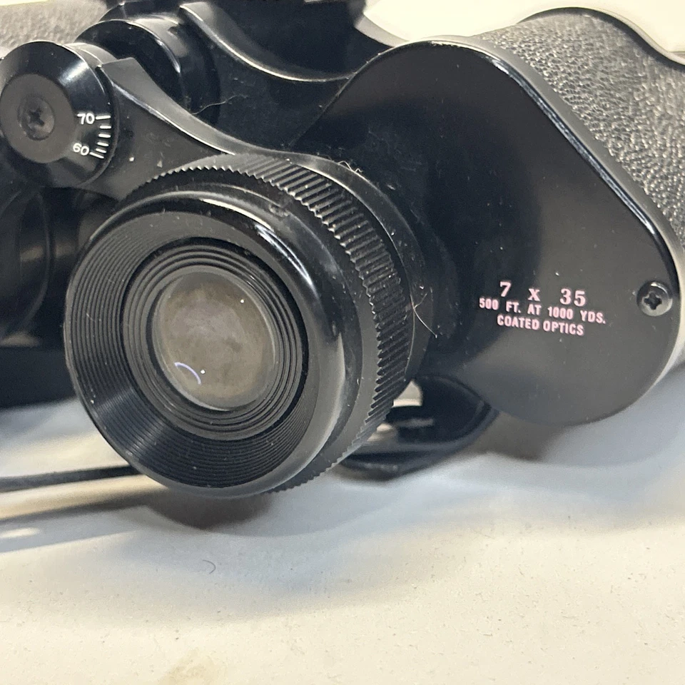 Bushnell Ensign Binoculars 7x35 Wide Angle 500ft At 1,000yds Fully Coated Optics - Image 2 of 4