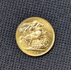 1925 Gold Sovereign British Coin  King George V  British sovereign coin .235 oz