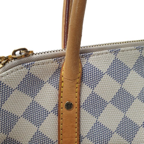 Louis Vuitton Schultertasche N41175 Damier Azur Fiheri GM - Bild 7 von 8