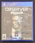 Observer: System Redux - Sony PS4