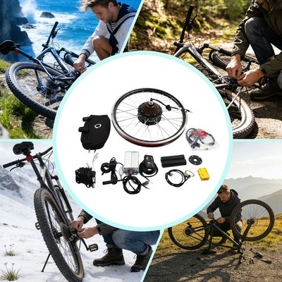 250W 36V E-bike Conversion Kit 20 Zoll Hinterrad Elektrofahrrad Umbausatz Motor