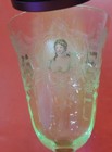 CIRCA 1920's-1930's MORGANTOWN GLASS QUEEN LOUISE 7 1/2" WATER GOBLET-#4 — photo 7