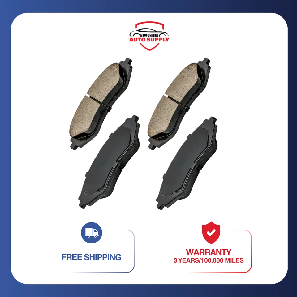 Juego de pastillas de freno delanteras de cerámica para Chevrolet Spark 2013-2015 Pontiac G3 2007-2010 Foto 2 de 4