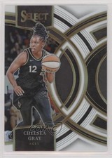 2024 Panini Select WNBA Premier Level White Prizm 16/99 Chelsea Gray #138 1c49